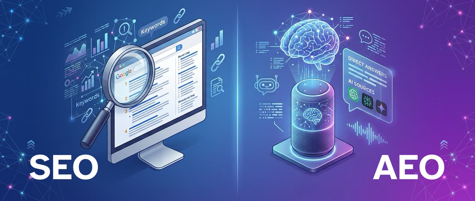 Leggi il post: Differenza tra SEO e AEO: Come Ottimizzare i Contenuti per l'Intelligenza Artificiale